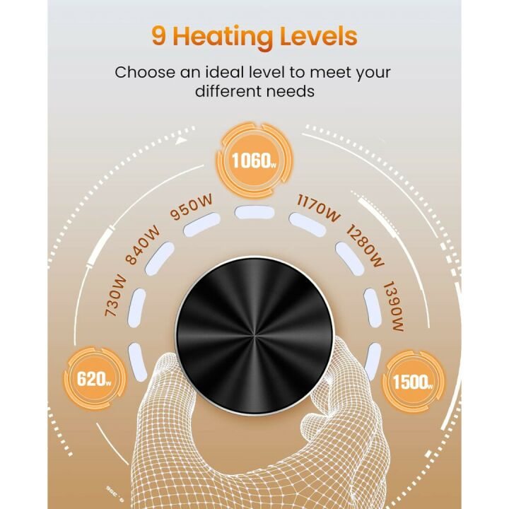 Haimmy 42in Outdoor Electric Patio Heater