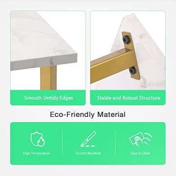 AZL1 Life Concept Glam Modern Side Accent Table