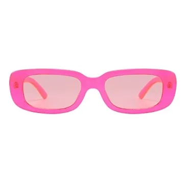 Trendy Przene Retro Rectangle Sunglasses for Summer Fun