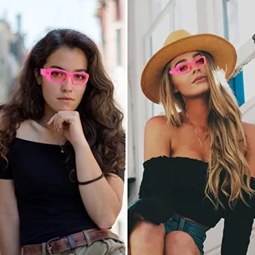 Trendy Przene Retro Rectangle Sunglasses for Summer Fun