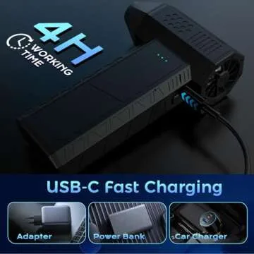 Upgraded X3 Mini Electric Air Duster for Powerful Cleaning