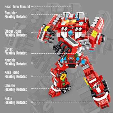 35-in-1 Robot Building Toys for Kids Age 6 - 12
