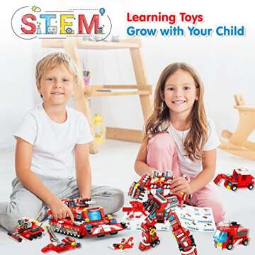 35-in-1 Robot Building Toys for Kids Age 6 - 12