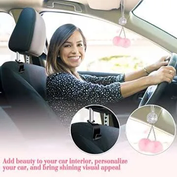 Bling Car Accessories Set for Glamorous Style