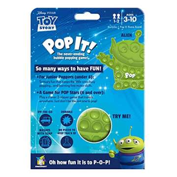 Pop It! - Disney, Alien,Multi-Colored,1905