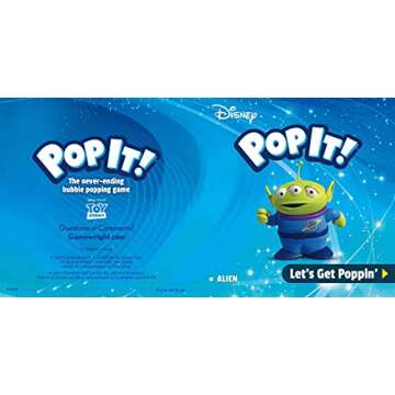 Pop It! - Disney, Alien,Multi-Colored,1905