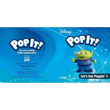 Pop It! - Disney, Alien,Multi-Colored,1905