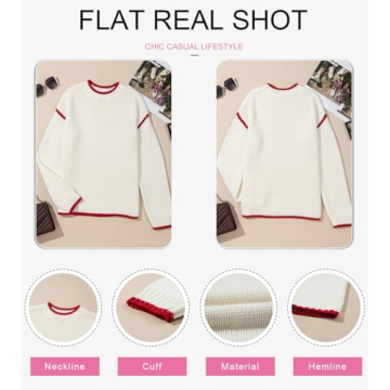 SHEWIN Fall Sweater for Women - Comfortable & Stylish Sweater