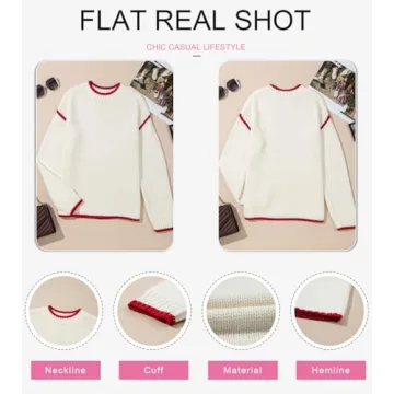 SHEWIN Fall Sweater for Women - Comfortable & Stylish Sweater