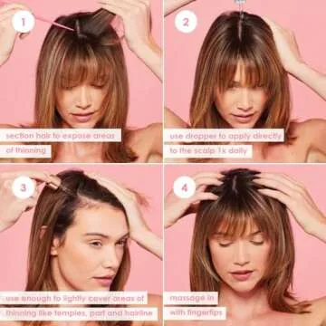 Grande Cosmetics Hair Serum for Men and Women, Promotes Thickness in Thinning Hair, Safe for Color Treated Hair | 40 ml