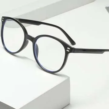 Trendy Round Frame Reading Glasses 3 Pack for Women