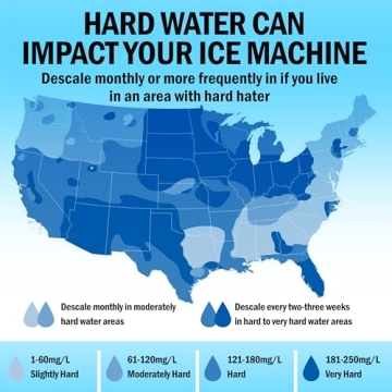 GEMINI Nugget Ice Maker - 38lbs Daily Ice Production