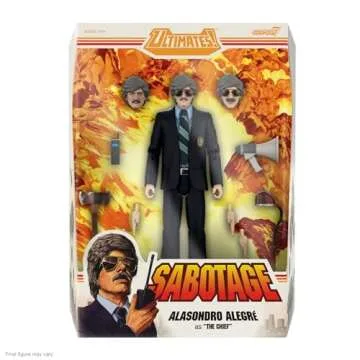 Super7 ULTIMATES! Beastie Boys Alasondro Alegré Sabotage - 7" Beastie Boys Action Figure with Acces...