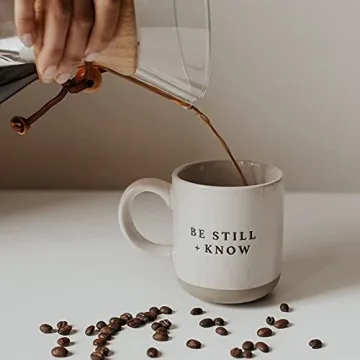 Be Still and Know Mug - Inspirational Christian Coffee Cup