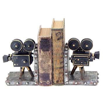 Vintage Camera Projector Bookends - Stylish Home Decor
