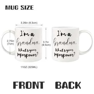Funny Grandma Coffee Mug - Perfect Gift for Mother's Day