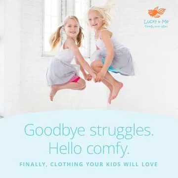 Lucky & Me Girls Bike Shorts, Super Soft Cotton Modal Blend with Lace Trim, Jada 3 Pack, Bright, Size 7-8 Years