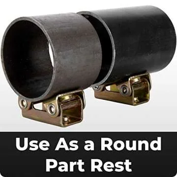 Strong Hand Tools, Magnetic V-Pads Kit, Magnets On Both Pad Face & Bottom, 4 Piece Kit (XDV4: 2 pcs. 2", Pull Force 12 lbs) (XFV4: 2 pcs. 2.2", Pull Force 18 lbs), MVDF44