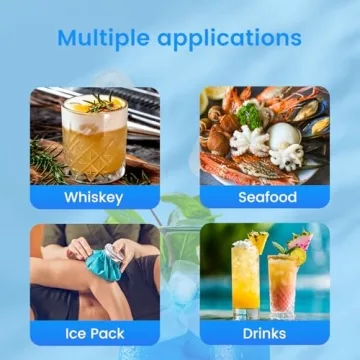 Electactic Ice Makers Countertop, 26.5lbs/24H, 9 Bullet Ice in 6 Mins, Self-Cleaning Ice Maker, 2 Sizes of Bullet Ice, Portable ice Maker for Home/Kitchen/Party/Camping, Black