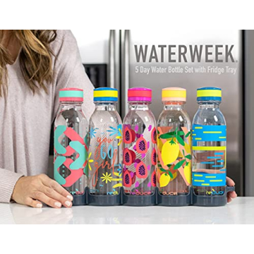 Durable REDUCE WaterWeek 14 oz Reusable Bottles Set