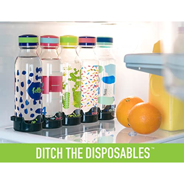 Durable REDUCE WaterWeek 14 oz Reusable Bottles Set