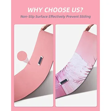 COOLMOON Non-Slip TPE Yoga Mat for Yoga & Pilates