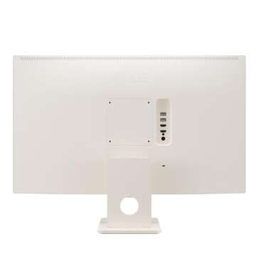 LG 27SR50F-W MyView Smart Monitor 27-Inch FHD (1920x1080) IPS Display, webOS 23, HDR 10, x2 Built-in Speakers, AirPlay 2, Screen Share, Bluetooth, ThinQ App, Remote Control, White