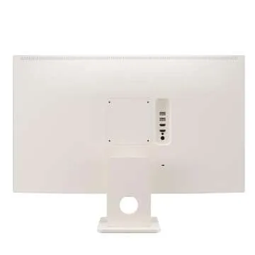 LG 27SR50F-W MyView Smart Monitor 27-Inch FHD (1920x1080) IPS Display, webOS 23, HDR 10, x2 Built-in Speakers, AirPlay 2, Screen Share, Bluetooth, ThinQ App, Remote Control, White