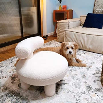 Cute LUGSHIREE Ottoman Pouf—Perfect for Home Decor
