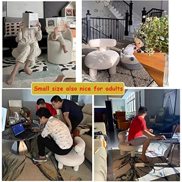 Cute LUGSHIREE Ottoman Pouf—Perfect for Home Decor