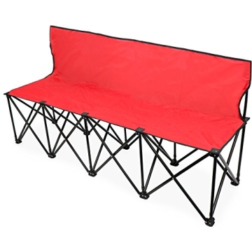 Crown Sporting Goods 4 Seat Portable Folding Bench