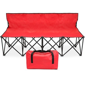 Crown Sporting Goods 4 Seat Portable Folding Bench