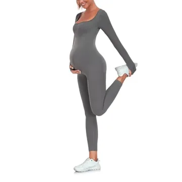 Comfortable Maternity Jumpsuit for Active Mothers