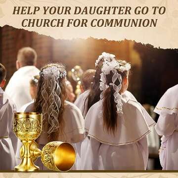 Nosiny 24 Pcs Mini Chalice Goblet Vintage Gold Goblet Copper Wine Goblet Small Chalice Cup Medieval Wine Glasses Zinc Alloy Flower Embossed Shot Glasses for First Communion Altar Drinking (1 oz)