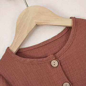 Gorgeous Toddler Baby Girl Cotton Linen Dress for All Occasions