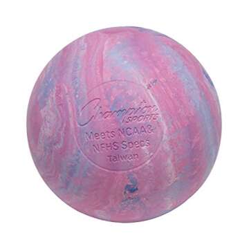 Champion Sports Colored Lacrosse Balls:Multicolor Official Size Sporting Goods Equipment for Profess...