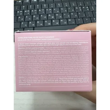 APRILSKIN Pink Aloe Cleanser | Gentle Exfoliation & Makeup Remover