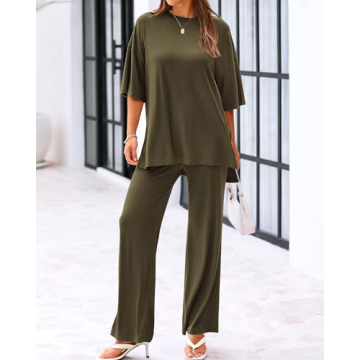 BTFBM Women's Comfortable 2 Piece Lounge Set - Stylish & Versatile