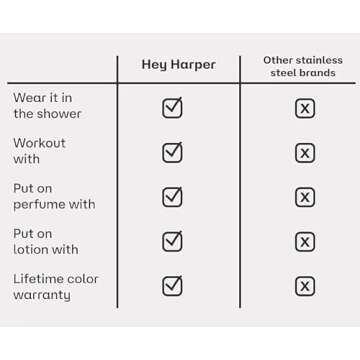 Hey Harper Gold Bracelet For Women Trendy - 14K Gold Dainty Snake Herringbone Bracelet - Waterproof ...