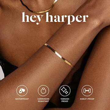 Shop Waterproof Hey Harper Gold Bracelet for Women