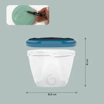 Babymoov Leak Proof Storage Bowls for Safe Food Storage