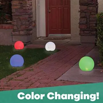 GAME GalaxyGLO Solar Light - Colorful Outdoor Ambiance