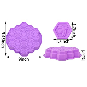 HapWay Honeycomb Cake Molds for Kids - Fun Baking Tool