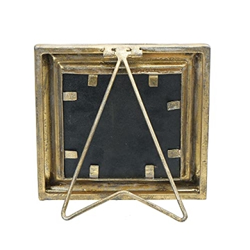 Antiqued Gold Square Picture Frame for Cherished Memories