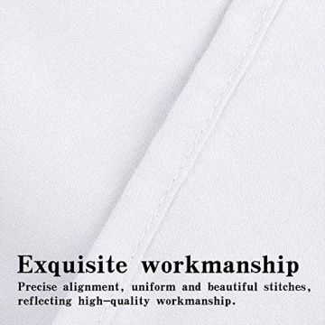 NTBAY 26x26 Euro Sham Covers - 2 Pack Brushed Microfiber 26x26 Pillow Covers - Soft, Wrinkle-Free, Fade-Resistant, Stain-Resistant, Euro Shams, Square Pillow Shams, White