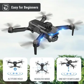 4K Drone for Kids Beginners Compact with Camera and Carrying Case