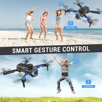 4K Drone for Kids Beginners Compact with Camera and Carrying Case
