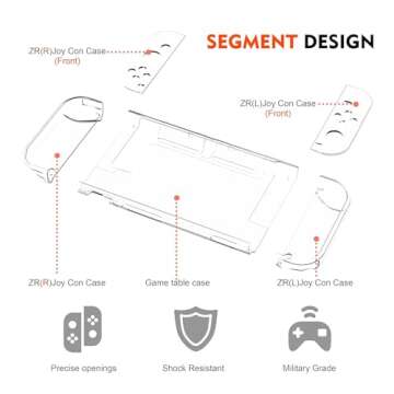 ZIIDII Dockable Switch Case for Nintendo Switch 2017