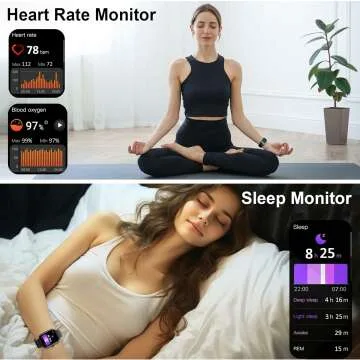 Versatile Smartwatch with Fitness Tracking & Calling
