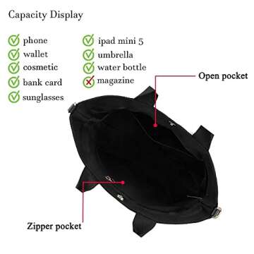 ENJOININ Novelty 3D Lady Face Purse for Women Casual Shopping Bag Top Handle Satchel Handbags Shoulder Bag Totes